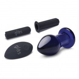 Glas - Rechargeable Remote Controlled Vibrating Butt Plug|ANAAL LELUD