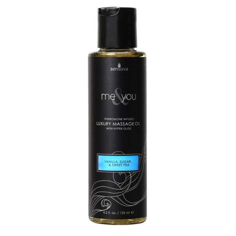 Sensuva - Me & You Vanilla, Sugar & Sweet Pea Massage Oil 125 ml|MASSAGE