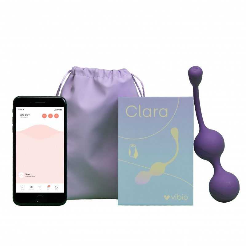 Buy Vibio - Clara Vibrating Kegel Balls Purple with the best price