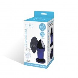 Glas - Rechargeable Remote Controlled Vibrating Butt Plug|АНАЛ