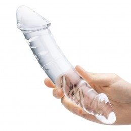 Glas - Girthy Realistic Glass Double Dong|DILDOS