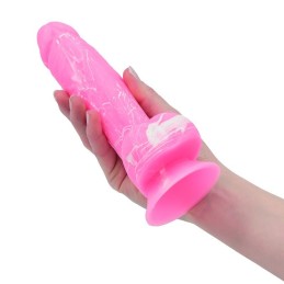 ADDICTION - BRANDON DONG 19CM PINK GLOW IN THE DARK - Dildos