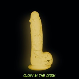 ADDICTION - BRANDON DONG 19CM PINK GLOW IN THE DARK - Dildos