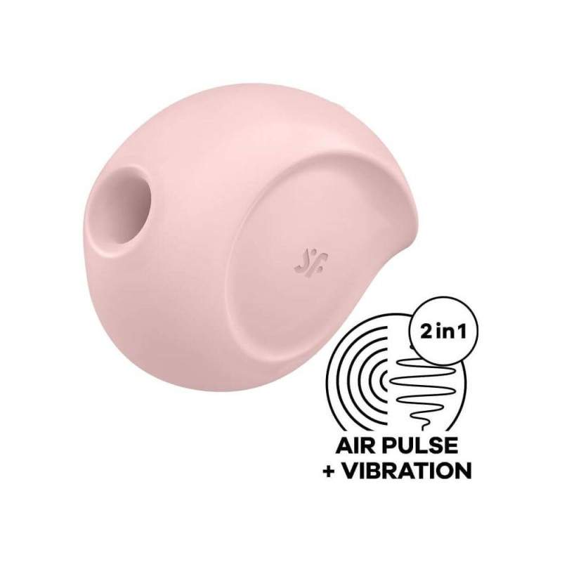Satisfyer - Sugar Rush Rose Õhkstimulaator + Vibraator