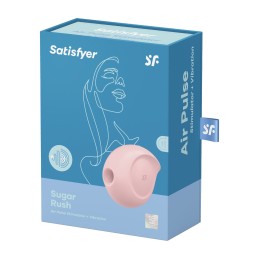 Satisfyer - Sugar Rush Rose Õhkstimulaator + Vibraator