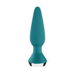 SATISFYER - PLUG-ILICIOUS 1 VIBRATING ANAL PLUG green