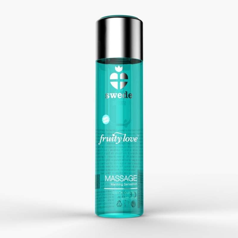Swede - Fruity Love Soojendav Massaažigeel-Libesti Mustsõstar Laimiga 120 ml