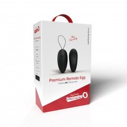 The Screaming O - Premium Remote Egg Black|VIBRAATORID
