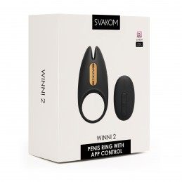 Svakom - Winni 2 App Controlled Penis Ring|COCK RINGS