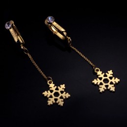 Buy UPKO Non-Pierced Clitoral Jewelry Dangle With Snowflake with the best price