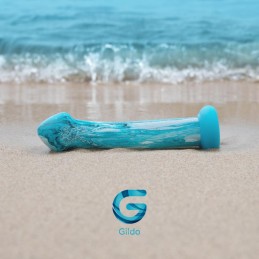Buy GILDO - OCEAN RIPPLE GLASS DILDO with the best price