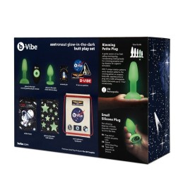 B-Vibe - Asstronaut Glow-In-The-Dark Anaaltappide Komplekt