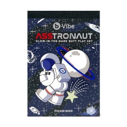 B-Vibe - Asstronaut Glow-In-The-Dark Anaaltappide Komplekt
