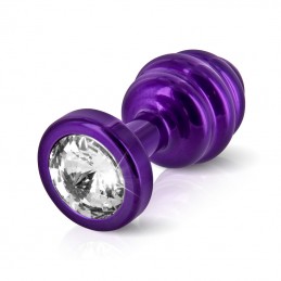 Buy DIOGOL - ANO BUTT PLUG RIBBED PURPLE with the best price