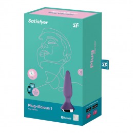 Buy SATISFYER - PLUG-ILICIOUS 1 VIBRATING ANAL PLUG with the best price