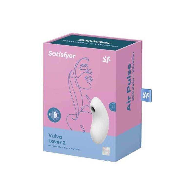 Buy Satisfyer - Vulva Lover 2 Air Pulse Stimulator + Vibrator White with the best price