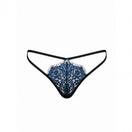 Buy Obsessive - Yassmyne Sexy Lace Thong - Blue with the best price