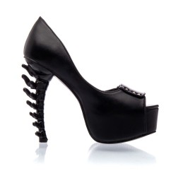 Ocultica - Peep-toe-Pumps Kingad Suurus 38 EU - FETISH FASHION