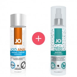 Buy SYSTEM JO - ANAL H2O ORIGINAL LUBRICANT 120 ML & TOY CLEANER 120 ML with the best price
