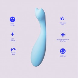 Buy THE OH COLLECTIVE - KIT VAGINAL & G-SPOT VIBRATOR BLUE with the best price