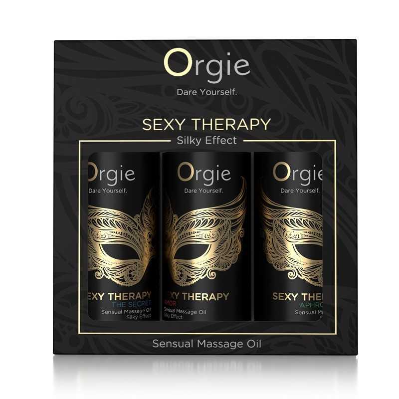 ORGIE - SEXY THERAPY MINI SIZE COLLECTION 3 X 30ML Набор Массажных Масел|МАССАЖ