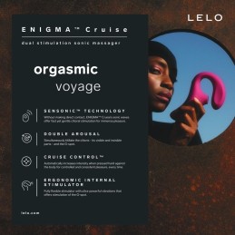 Lelo - Enigma Cruise Dual Stimulation Sonic Massager Black -