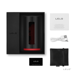 LELO - F1S V2 Панель Управления Наслаждением BLACK & RED