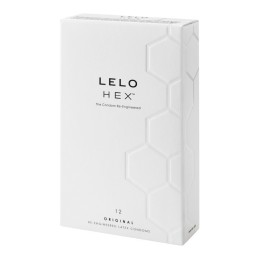 LELO - ПРЕЗЕРВАТИВЫ HEX ORIGINAL 12ШТ