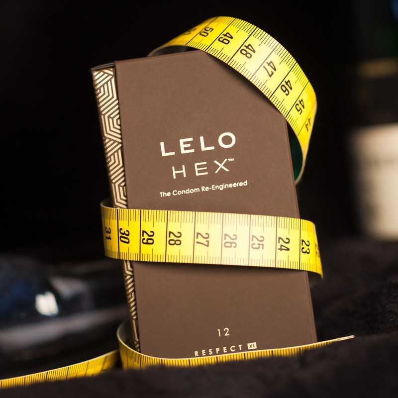 LELO - HEX RESPECT XL SUURED KONDOOMID 12TK|KONDOOMID