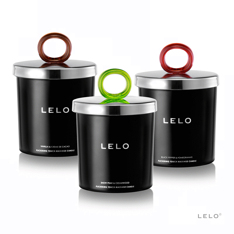Lelo - Ароматизированная Массажная Свеча Flickering Touch|МАССАЖ