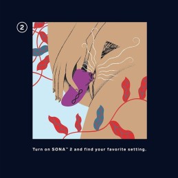 Lelo - Sona 2 Cruise Sonic Wave Clitoral Stimulator