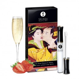 Osta parim sekspood hind Shunga - Divine Oraalse naudingu huuleläige, maasika vahuvein - EROS APTEEK