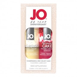 Buy SYSTEM JO - 20 YEAR ANNIVERSARY GIFT SET CHAMPAGNE 60ML & RED VELVET CAKE with the best price