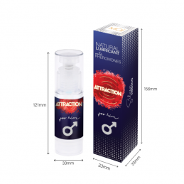 Buy Mai - LUBRICANT WITH PHEROMONES ATTRACTION FOR HIM 50ML with the best price
