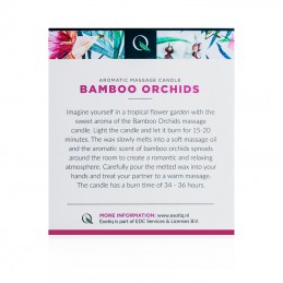Buy EXOTIQ - Massage Candle Bamboo Orchids 200g with the best price