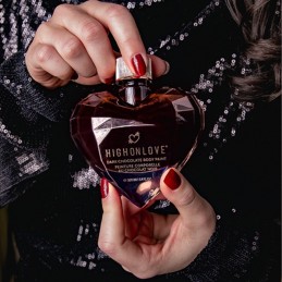 HighOnLove - Dark Chocolate Body Paint 100ml Söödav Kehamaaling