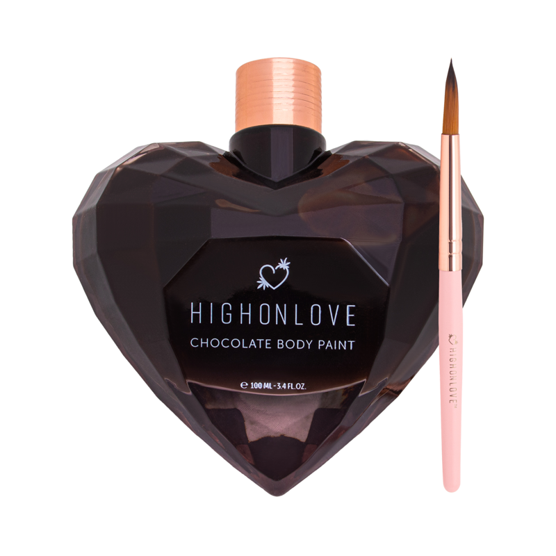 HighOnLove - Dark Chocolate Body Paint 100ml Söödav Kehamaaling|EROS APTEEK