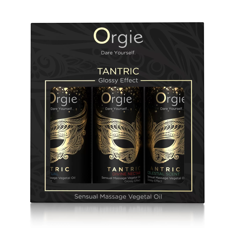 ORGIE - TANTRIC MINI SIZE COLLECTION 3 X 30ML MASSAAŽIÕLIDE KOMPLEKT