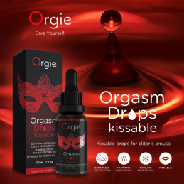 ORGIE - ﻿ORGASM DROPS KISSABLE 30 ML|АПТЕКА ЭРОС