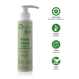 Orgie Bio Aloe Vera Waterbased Intimate Gel - 100ml|LUBRICANT
