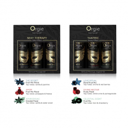 ORGIE - SEXY THERAPY MINI SIZE COLLECTION 3 X 30ML Набор Массажных Масел|МАССАЖ