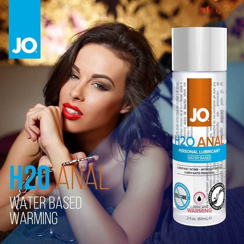 SYSTEM JO - ANAL H2O LUBRICANT WARMING|Анальные на водной основе смазки