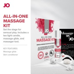 SYSTEM JO - ALL-IN-ONE MASSAŽI KOMPLEKT