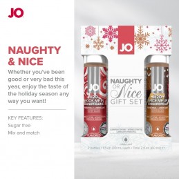 System Jo - H2O Lubricant Naughty Or Nice Set 2x30ml|Scented