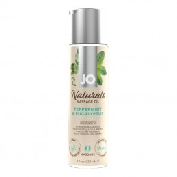 System JO - Naturals Massage Oil Peppermint & Eucalyptus 120 ml|МАССАЖ