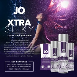 System JO - Xtra Silky Thin Silicone Lubricant 60 ml|Silikoonibaasil