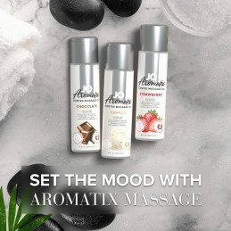 System Jo - Aromatix Scented Massage Oil Strawberry 120 ml|MASSAAŽ
