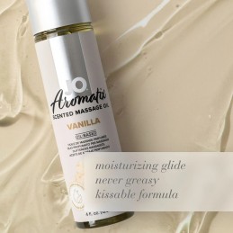System Jo - Aromatix Scented Massage Oil Vanilla 120 ml|MASSAGE