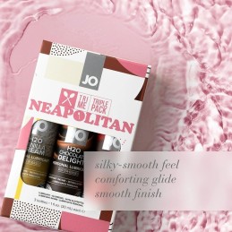 SYSTEM JO - TRI ME TRIPLE PACK NEAPOLITAN Набор Смазок со Вкусом на Водной Основе