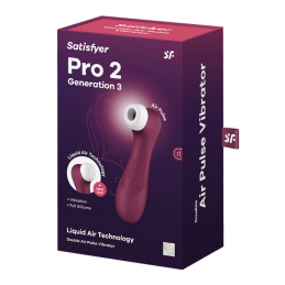 Buy Satisfyer - Pro 2 Generation 3 - Winered with the best price